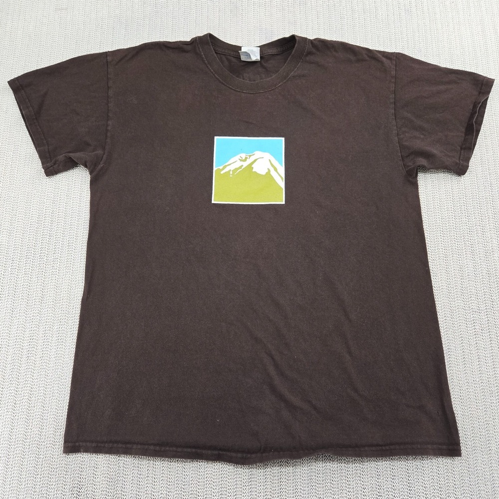 Silverthorne Colorado Shirt Mens Large Brown Mountain Travel Destination